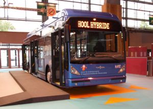 The Van Hool A330 hybrid bus for Beauvais.