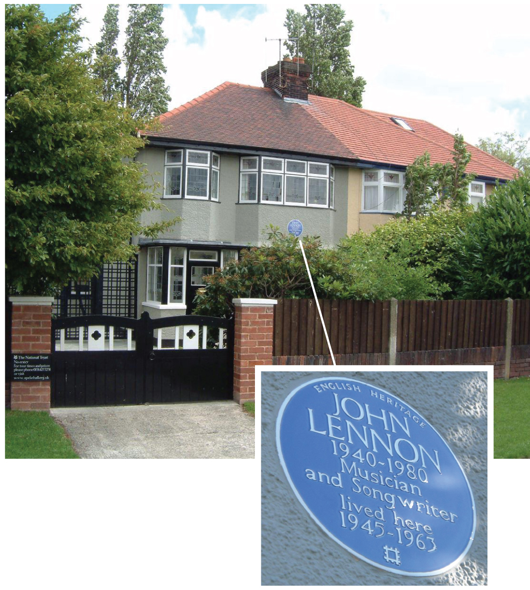 Bob Dylan hops the bus tour to John Lennon’s childhood home BUSRide