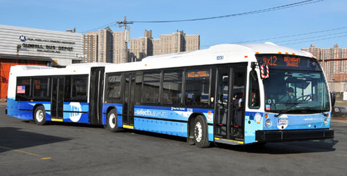 mta articulated bus