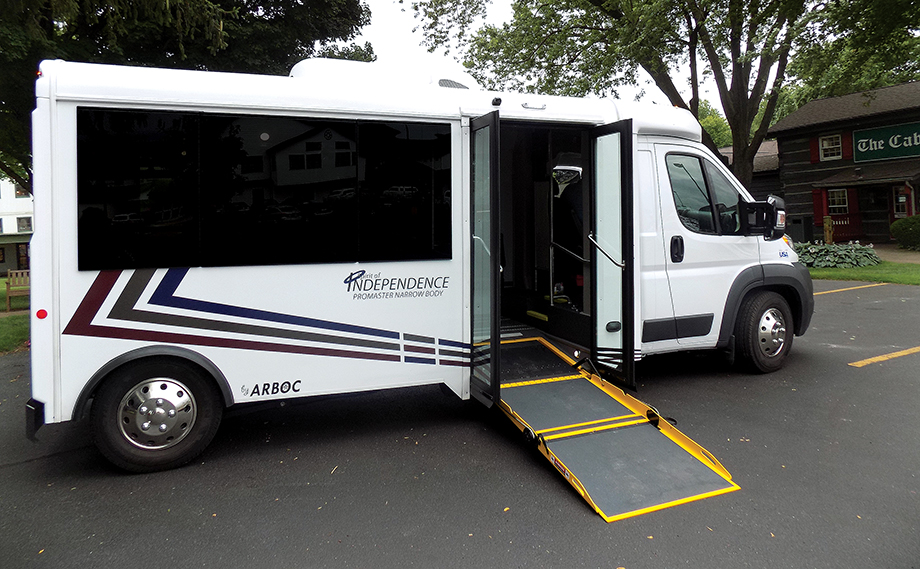 The ARBOC Spirit of Independence Kneeling Bus BUSRide
